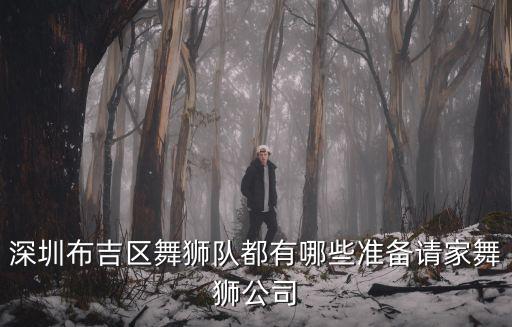 深圳布吉區舞獅隊都有哪些準備請家舞獅公司