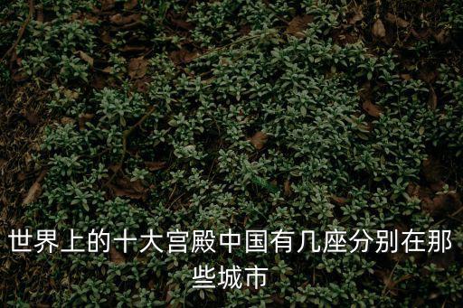 世界上的十大宮殿中國有幾座分別在那些城市