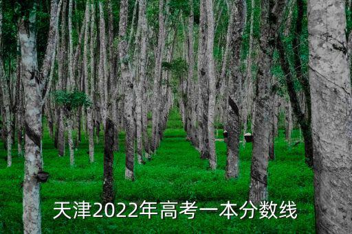 天津2022年高考一本分數線