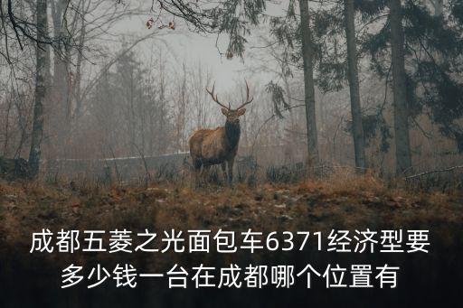 成都五菱之光面包車(chē)6371經(jīng)濟(jì)型要多少錢(qián)一臺(tái)在成都哪個(gè)位置有