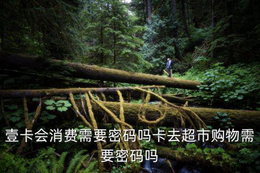 壹卡會消費需要密碼嗎卡去超市購物需要密碼嗎