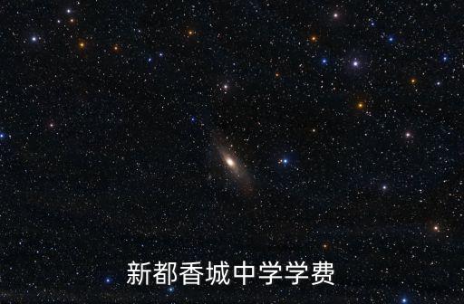 新都香城中學學費