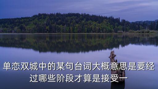 單戀雙城，這是單戀雙城那一集