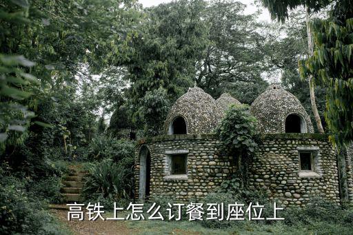 高鐵上怎么訂餐到座位上