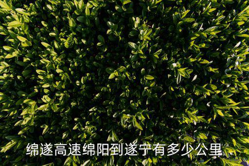 綿遂高速綿陽(yáng)到遂寧有多少公里