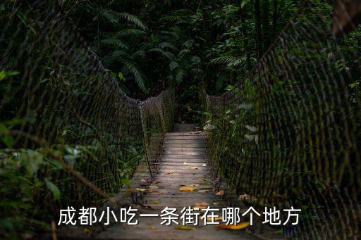 成都小吃一條街在哪個地方
