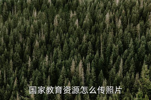 國家教育資源怎么傳照片