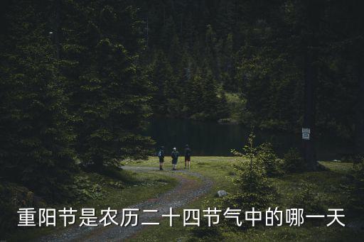 重陽節是幾月幾日，重陽節是農歷二十四節氣中的哪一天