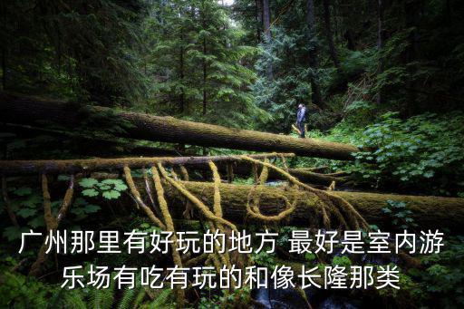 廣州那里有好玩的地方 最好是室內游樂場有吃有玩的和像長隆那類