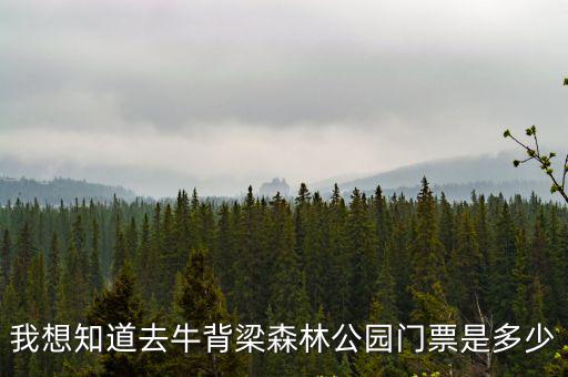我想知道去牛背梁森林公園門票是多少