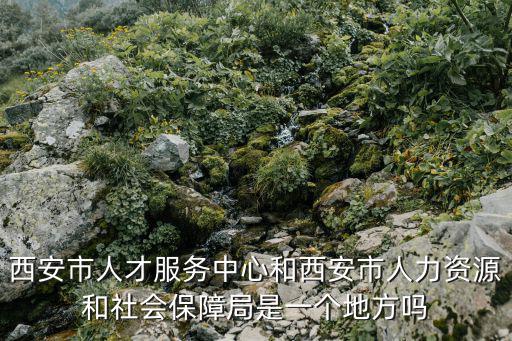 西安市人才服務中心和西安市人力資源和社會保障局是一個地方嗎