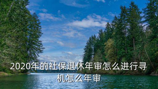 2020年的社保退休年審怎么進(jìn)行尋機(jī)怎么年審