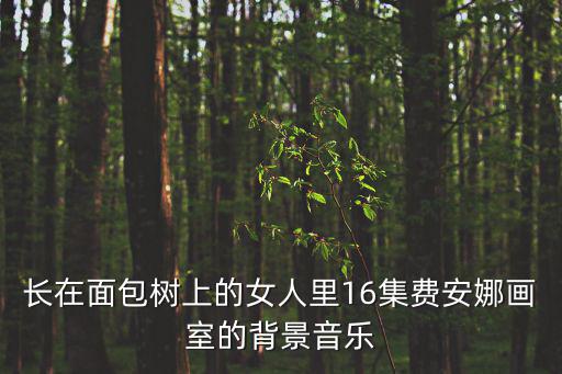 長在面包樹上的女人里16集費安娜畫室的背景音樂