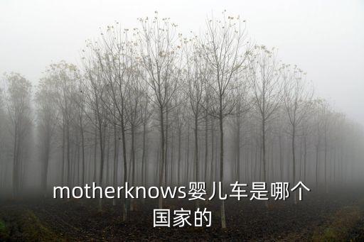 motherknows嬰兒車是哪個國家的