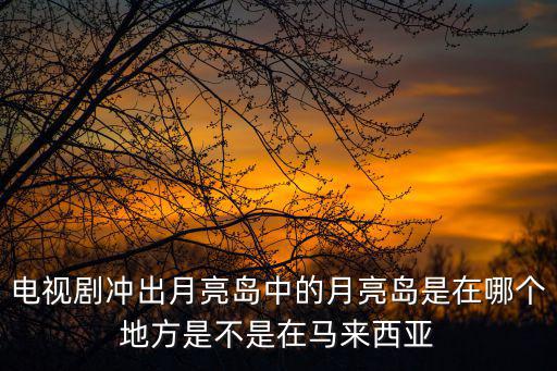 月亮島，電視劇沖出月島中的月亮島在什么位置