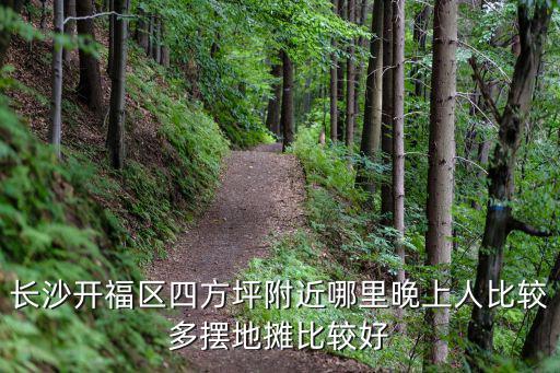 四方坪，長沙開福區四方坪附近哪里晚上人比較多擺地攤比較好