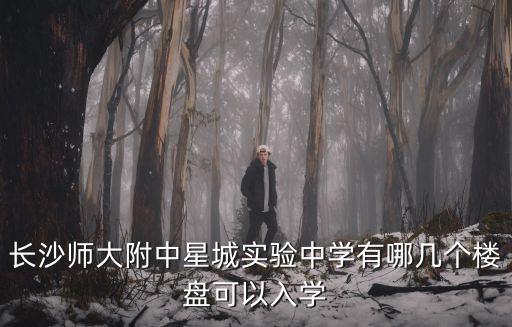 長沙師大附中星城實驗中學有哪幾個樓盤可以入學