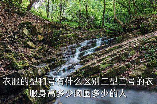衣服的型和號(hào)有什么區(qū)別二型二號(hào)的衣服身高多少胸圍多少的人