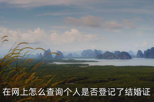 結(jié)婚證查詢(xún)網(wǎng)上查詢(xún)系統(tǒng)，結(jié)婚證能否在網(wǎng)上查詢(xún)