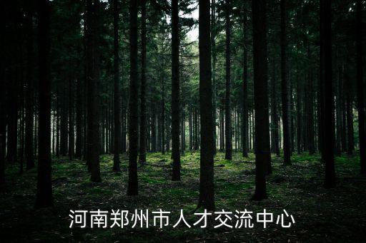 河南鄭州市人才交流中心