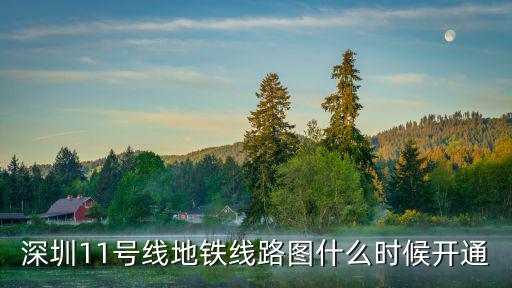 11號線線路圖，深圳11號線地鐵線路圖什么時(shí)候開通