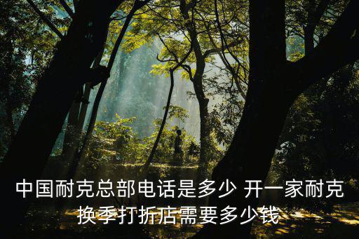 中國耐克總部電話是多少 開一家耐克換季打折店需要多少錢