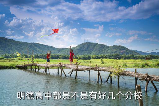 明德高中部是不是有好幾個分校