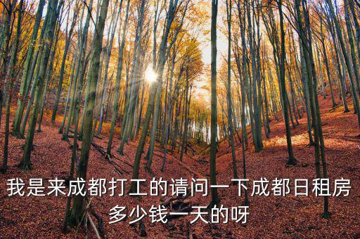 成都日租房，成都理工大學(xué)外面的日租房