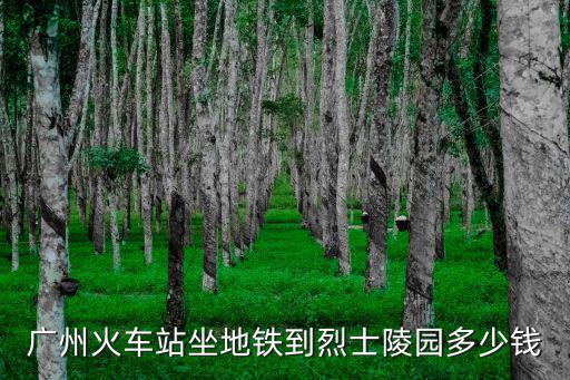 廣州火車站坐地鐵到烈士陵園多少錢