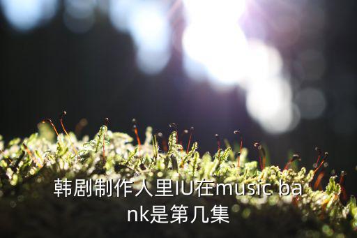 韓劇制作人，韓劇制作人里飾演多情的女演員叫什么名字