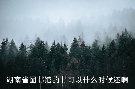 湖南省圖書館官網，湖南省圖書館辦證的具體費用