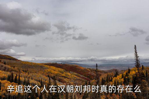 辛追這個人在漢朝劉邦時真的存在么