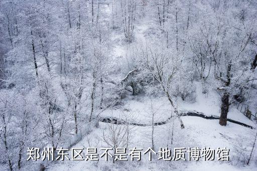 鄭州東區是不是有個地質博物館