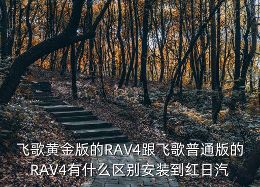 增城天氣預報，飛歌黃金版的RAV4跟飛歌普通版的RAV4有什么區別安裝到紅日汽