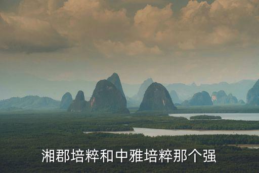長沙中雅培粹學校，長沙市培粹中學高中部怎么樣