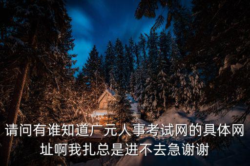 廣元人事考試網，你好我想考廣元人事編制考試但是我不清楚考什么內容有什么