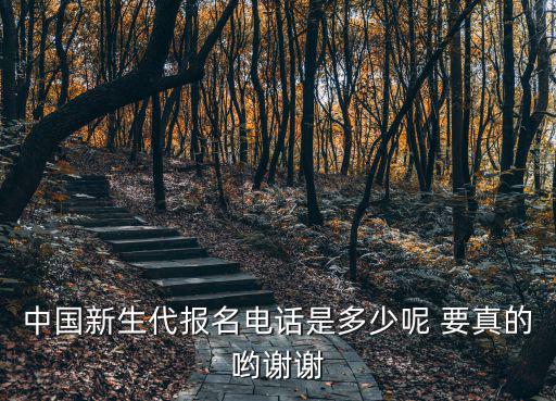中國新生代報名電話是多少呢 要真的喲謝謝