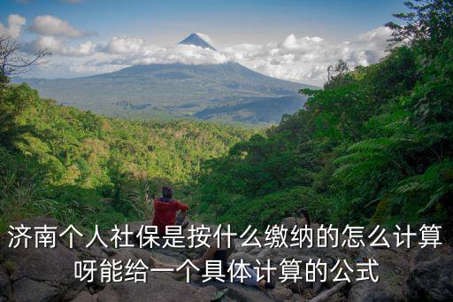 濟南市社保，濟南個人社保是按什么繳納的怎么計算呀能給一個具體計算的公式