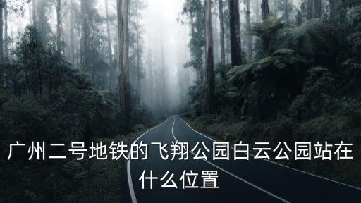 飛翔公園，金融高新區(qū)到廣州飛翔公園怎樣搭地鐵