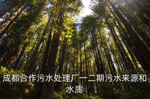 成都污水處理，成都市有哪些污水處理廠