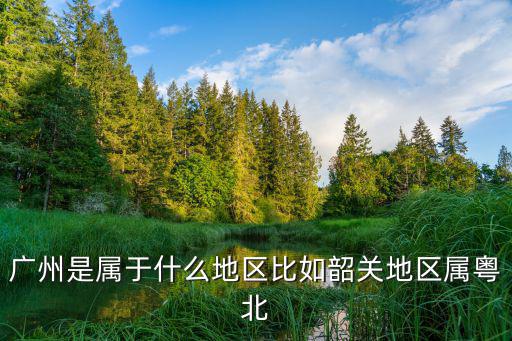 廣州屬于什么地區(qū)，廣州屬于哪個(gè)地理區(qū)域