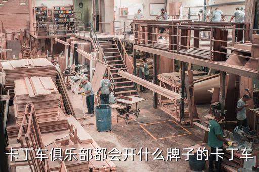 卡丁車俱樂部，卡丁車俱樂部都會開什么牌子的卡丁車