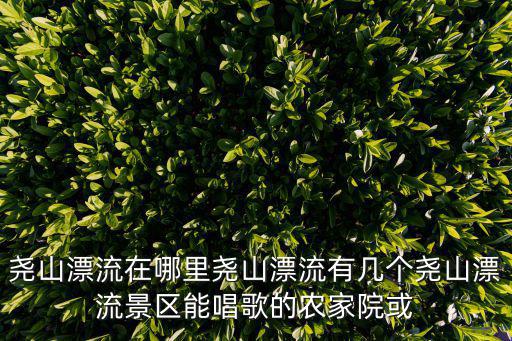 堯山漂流在哪里堯山漂流有幾個(gè)堯山漂流景區(qū)能唱歌的農(nóng)家院或