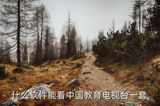中央教育一臺直播，什么軟件能看中國教育電視臺一套