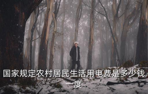 民電多少錢一度，現在國家民用一度電收取多少錢
