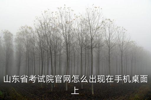 山東教育考試院官網，山東省函授本科怎么報名幾月份可以報考哪些科目