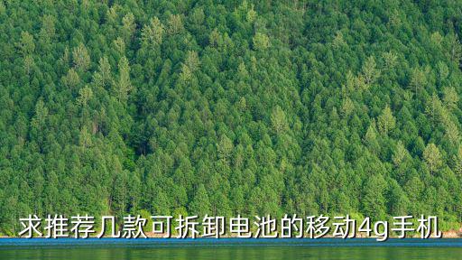 求推薦幾款可拆卸電池的移動4g手機