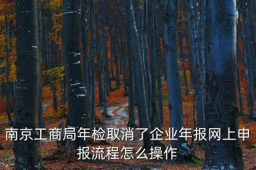 南京工商局官網，我5月20日在網上進行了工商年檢22日再次到年檢通道登錄輸入了