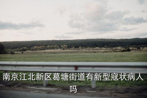 南京江北新區(qū)葛塘街道有新型寇狀病人嗎