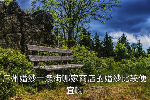 廣州婚紗一條街哪家商店的婚紗比較便宜啊
